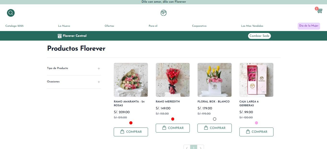 Florever E-commerce